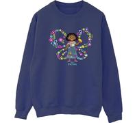 Disney - Sweat-shirt "Encanto" pour femme BI16836 (S) (Bleu marine)