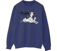 Disney - Sweat-shirt femme "101 Dalmatiens Top Dog" BI20181 (L) (Bleu marine)