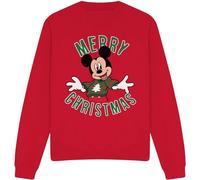 Disney - Sweat-shirt Homme/Femme Unie TV4797 (L) (Rouge)