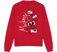 Disney - Sweat-shirt Homme/Femme Unie TV4849 (L) (Rouge)