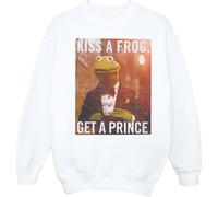 Disney - Sweat-shirt homme "The Muppets Kiss A Frog Get A Prince" BI42355 (5XL) (blanc)