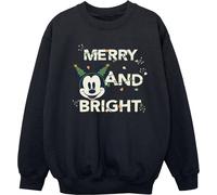 Disney - Sweat-shirt "Merry & Bright" pour filles BI29024 (152-158) (Noir)