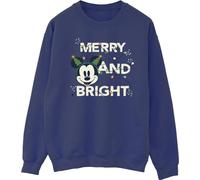 Disney - Sweat-shirt "Merry & Bright" pour homme BI40223 (4XL) (Bleu marine)