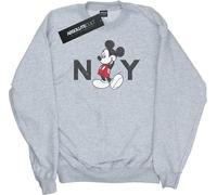Disney - Sweat-shirt "NY" pour femme BI8985 (S) (Gris chiné)