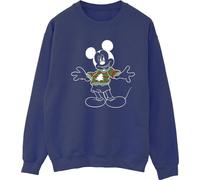 Disney - Sweat-shirt pour femme BI28597 (S) (Bleu marine)