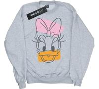 Disney - Sweat-shirt pour fille "Daisy Duck Head" BI26493 (128) (Gris)