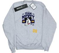 Disney - Sweat-shirt "Team Mickey" pour femme BI8986 (XL) (Gris chiné)