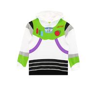 Disney Sweats Garçon | Pull Enfant Buzz L'éclair | Sweats à Capuche Toy Story pour Enfants Blanc 18-24 Mois