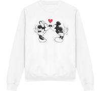 Disney - Sweatshirt Homme/Femme Unie - Saint-Valentin TV4287 (XL) (Blanc)