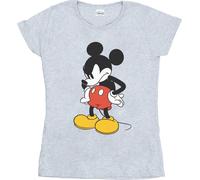 Disney - T-shirt "Angry Look Down" pour femme BI32103 (L) (Gris)