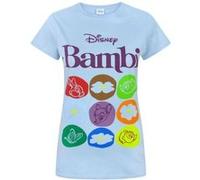 Disney - T-shirt Bambi - Femme (XL) (Bleu) - UTNS4740 Bleu