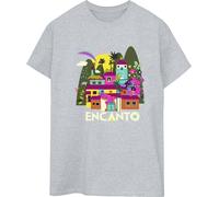 Disney - T-shirt "Encanto Many Houses" pour femme BI22324 (S) (Gris)