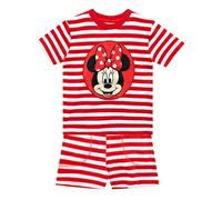 Disney T-Shirt et Short | Vetement Fille Ete | Tenue Minnie Mouse Serviette de Plage Multicolore 5-6 ans