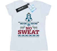 Disney - T-shirt "Frozen No Sweat" pour femme BI21955 (XL) (Blanc)