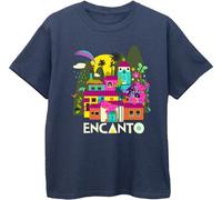Disney - T-shirt garçon "Encanto Many Houses" BI17086 (104) (Bleu marine)