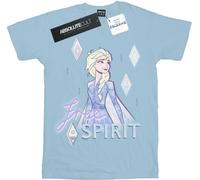 Disney - T-shirt garçon "Frozen 2 Free Spirit" BI18880 (140-146) (Bleu bébé)