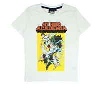 Disney - T-Shirt garçon imprimé My Hero Academia en Coton Blanc