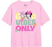 Disney - T-shirt "Good Vibes Only" pour fille TV2420 (116) (Rose clair)