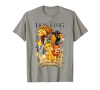 Disney T-shirt graphique du Roi Lion Pride Land T-Shirt, Homme, Ardoise, S