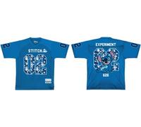 Disney T-Shirt Homme Replica Sport US Baseball « Stitch Eperiment 626 » MEDLILOTS010, Bleu, Taille L