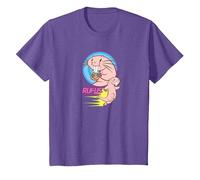 Disney T-shirt Kim Possible Rufus to the Rescue T-Shirt, Enfant, Violet Chiné, 4 ans
