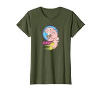 Disney T-shirt Kim Possible Rufus to the Rescue T-Shirt, Femme, Olive, XXL