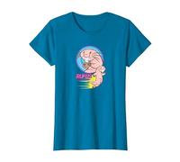 Disney T-shirt Kim Possible Rufus to the Rescue T-Shirt, Femme, Saphir, 3XL