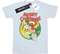 Disney - T-shirt "Merry Christmas" pour garçon BI28068 (128) (Blanc)