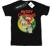 Disney - T-shirt "Merry Christmas" pour garçon BI28068 (152-158) (Noir)