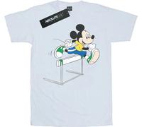 Disney - T-shirt "Mickey Mouse Hurdles" pour femme BI50633 (M) (Blanc)