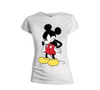 Disney - T-Shirt - Mickey Mouse Mad Face - Girl (L)