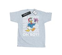 Disney - T-shirt motif Donald Duck motif/style Noël festif - Homme (BI40023)
