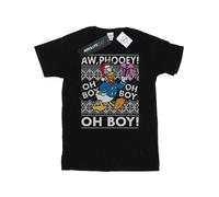 Disney - T-shirt motif Donald Duck motif/style Noël festif - Homme (BI40023)