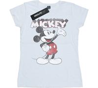 Disney - T-shirt motif Mickey Mouse PRESENTS - Femme (BI1690)