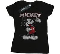 Disney - T-shirt motif Mickey Mouse PRESENTS - Femme (BI1690)