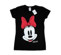 Disney - T-shirt motif Minnie Mouse motif/style visage - Femme (BI30967)