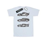 Disney - T-shirt motif/style voitures de course en texte CARS - Homme (BI17591)