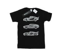 Disney - T-shirt motif/style voitures de course en texte CARS - Homme (BI17591)