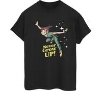 Disney - T-shirt "Never Grow Up" pour femme BI42485 (XXL) (Noir)