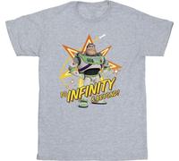 Disney - T-shirt pour fille "Toy Story To Infinity" BI41572 (128) (Gris)
