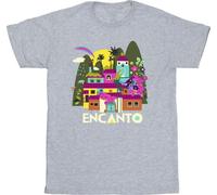 Disney - T-shirt pour homme "Encanto Many Houses" BI24220 (5XL) (Gris)