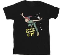 Disney - T-shirt pour homme "Never Grow Up" BI44082 (XXL) (Noir)