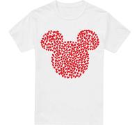 Disney - T-shirt pour homme - Saint-Valentin TV3485 (S) (Blanc)