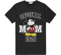 Disney - T-Shirt # S Unisex Black # Mickey Mouse Original [Import]