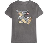 Disney - T-Shirt # S Unisex Grey # Bambi-Thumper Wave [Import]