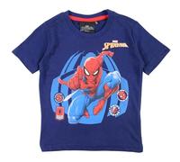 Disney T- Shirt Spiderman, Marine, 8 Ans Mixte Enfant