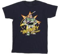 Disney - T-shirt "Toy Story To Infinity" pour fille BI41572 (128) (Bleu marine)