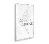 Disney - Tableau sur châssis en bois véritable - Pocahontas Your Choice - Dimensions : 40 x 60 cm - Pour chambre d'enfant