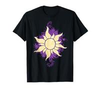 Disney Tangled Gold Sun Doodle Pendant T-Shirt