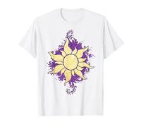 Disney Tangled Raiponce Sun Doodle T-Shirt, Homme, Blanc, L